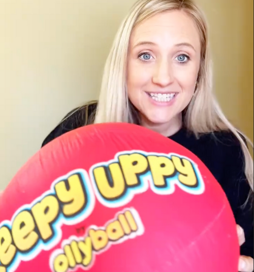 Keepy Uppy® MEGA Sized 22" Play Ball - Balloon Time Helium Tank